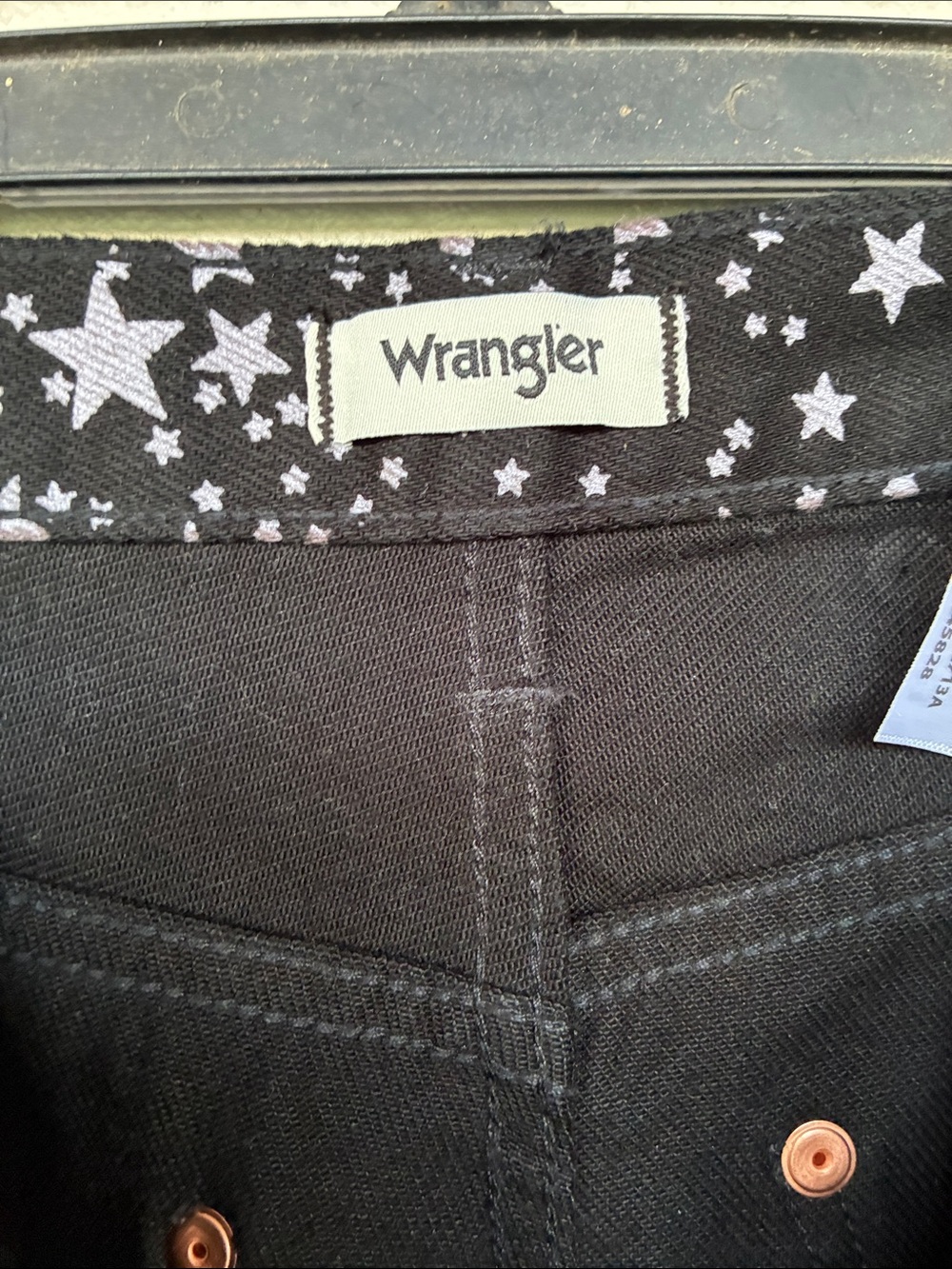 NWT Wrangler Wanderer 622 Star Struck High Rise Flare Jean 25x34 - Picture 5 of 13